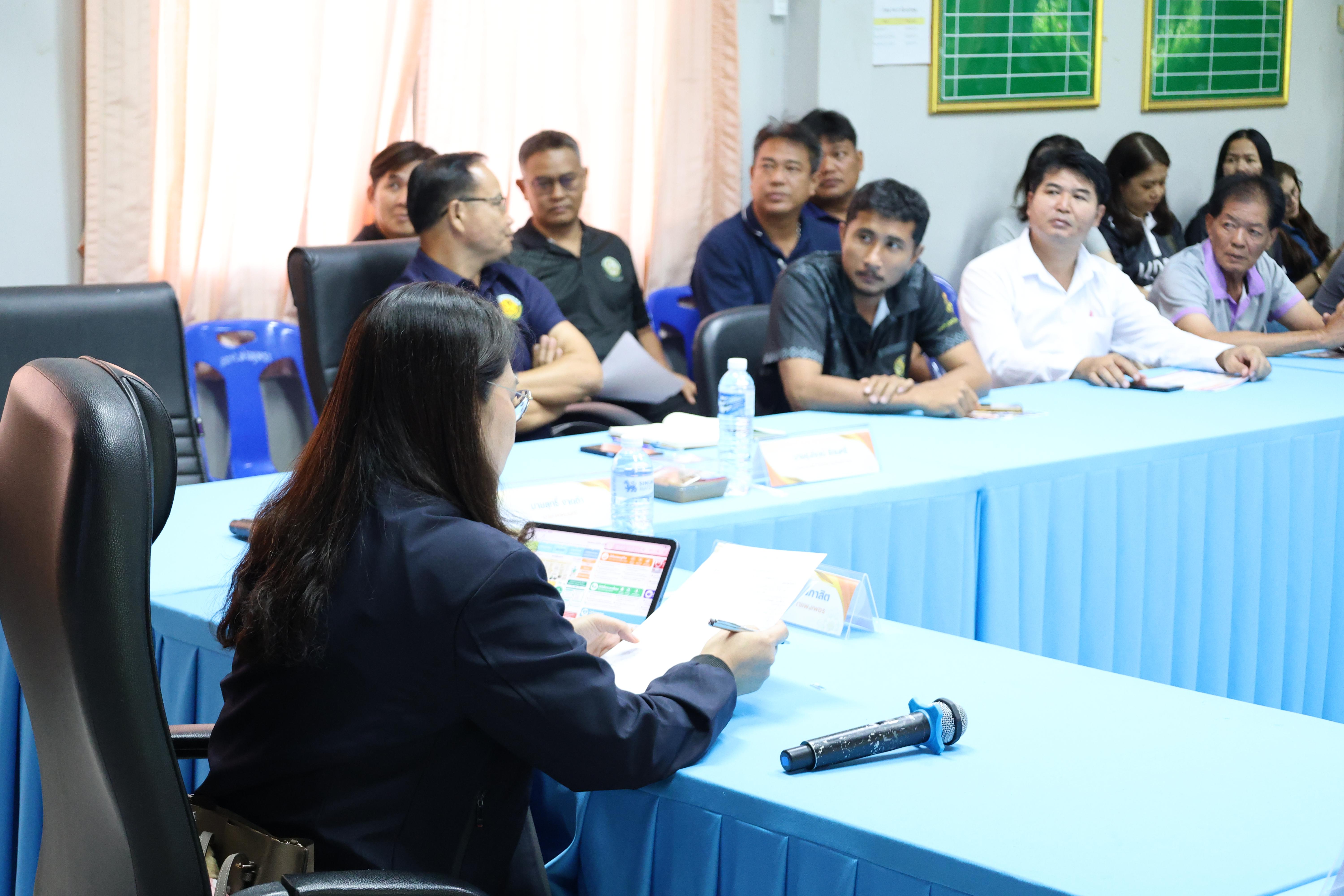 10. เข้าร่วมประชุมวางแผนดำเนินงานโครงการ"THAPHUTSA MODEL"